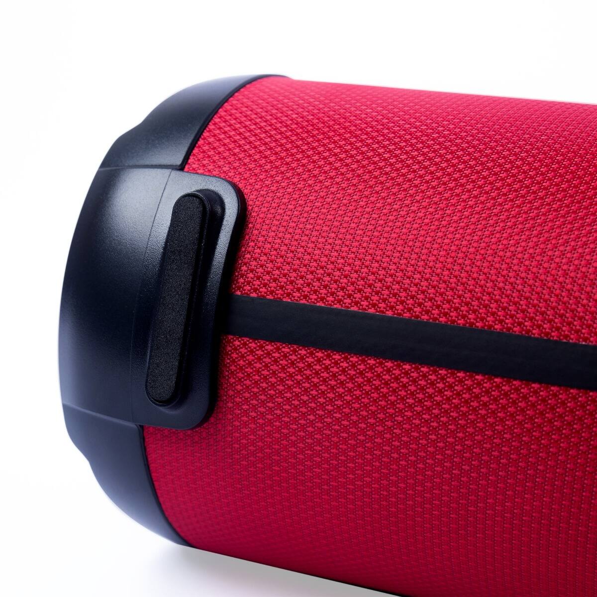 Angle. RadioShack - Bluetooth 9W 1 Channel Portable Speaker with FM 4001767 - Red.