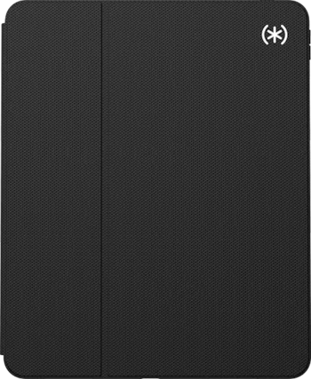 Front. Speck - Speck Presidio Pro Folio Case for Apple iPad Pro 12.9 Inch 3rd / 4th Gen - Black - Black.