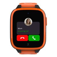 Xplora - Kids' XGO3 (GPS + Cellular) Smartwatch 42mm Calls, Messages, SOS, GPS Tracker, Camera, Step Counter, SIM Card included - Orange - Front_Zoom
