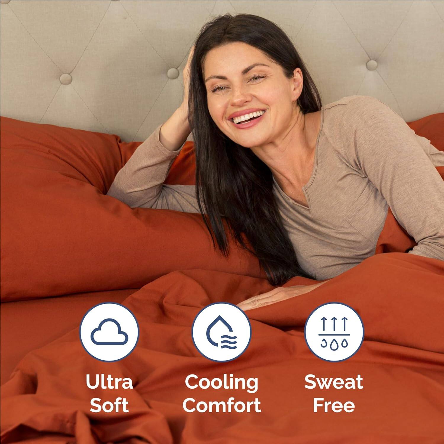 Ultra Soft  
Cooling Comfort  
Sweat Free