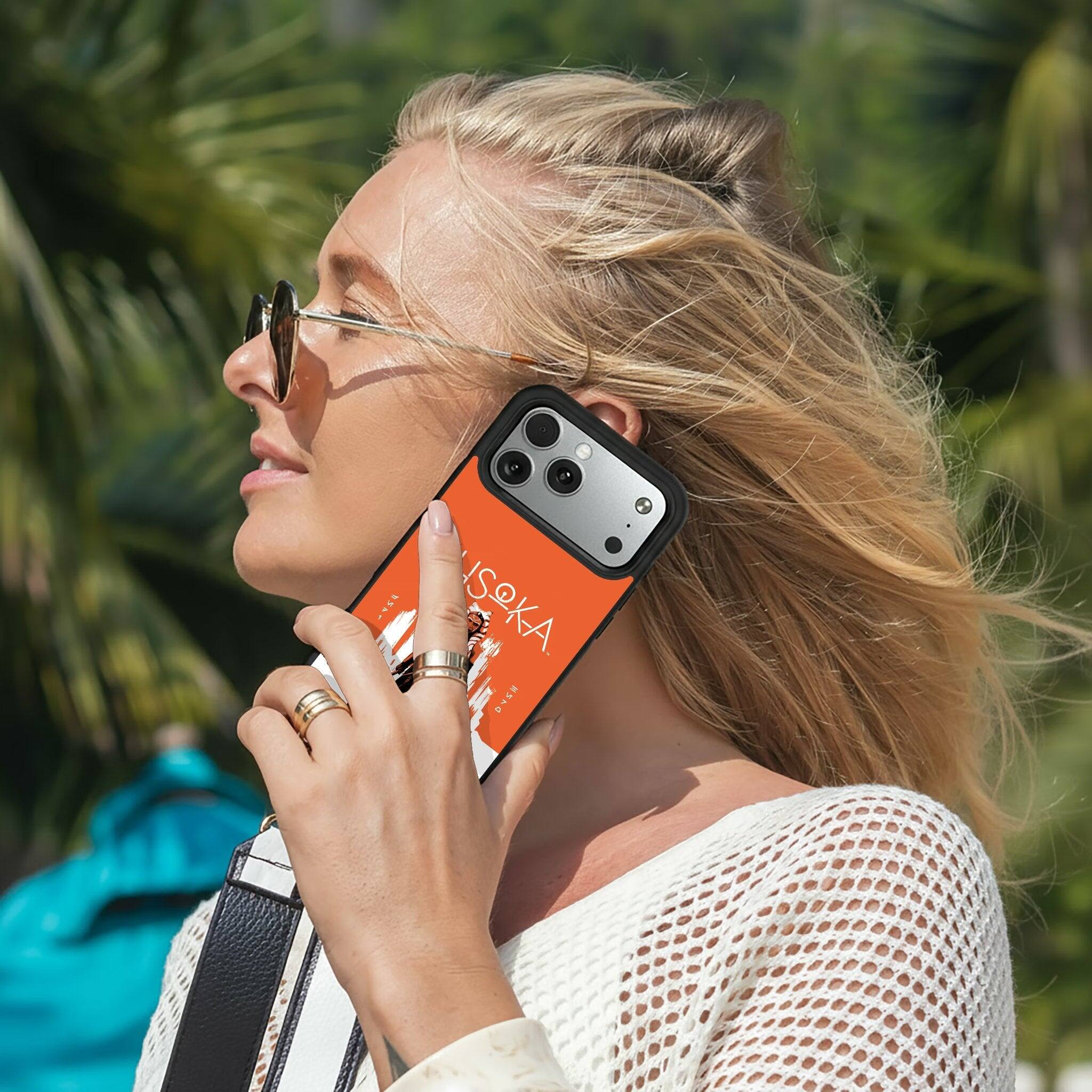 Alt View 1. Keyscaper - Star Wars: Ahsoka Season 1 BaseOne Bump Phone Case - Apple iPhone 17 - Ahsoka.