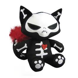 Toynami - Emily the Strange 8 Inch Skele-Posse Plush | Sabbath - Black