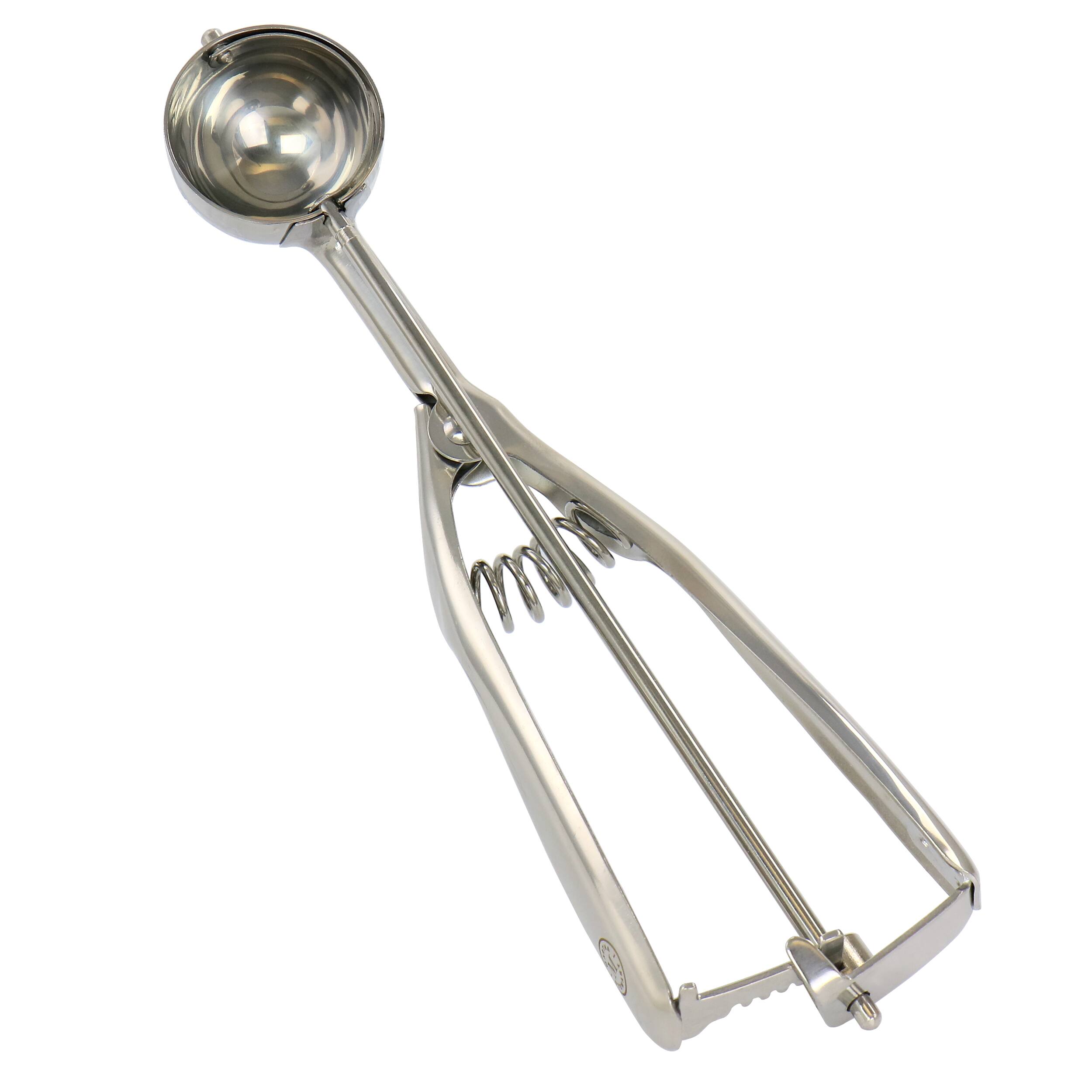Front. Martha Stewart - Martha Stewart Stainless Steel Kitchen Scoop - Silver.