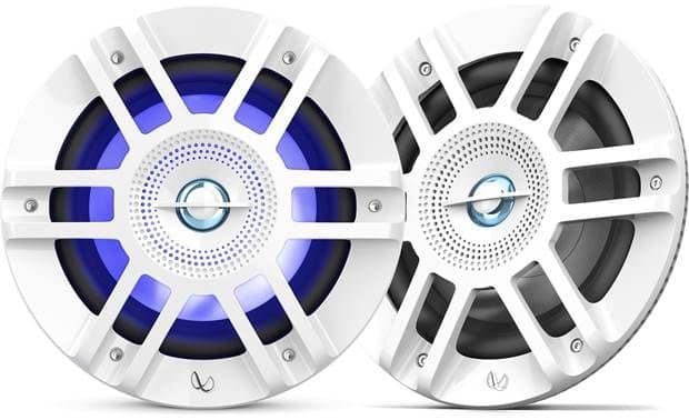 Infinity - KAPPA6120MAM 6.5” Two-way Premium Marine Speaker / RGB Lighting - White