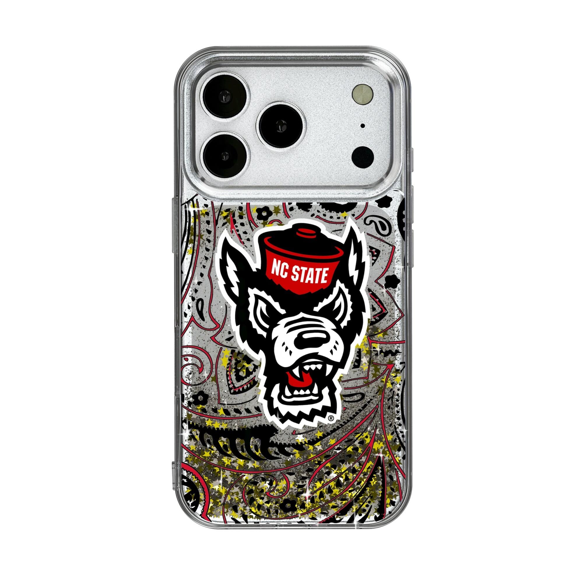 Keyscaper - NCAA - NC State Wolfpack Memories Print iPhone Glitter Case - 17 - Multicolor price history on PriceWatchPro