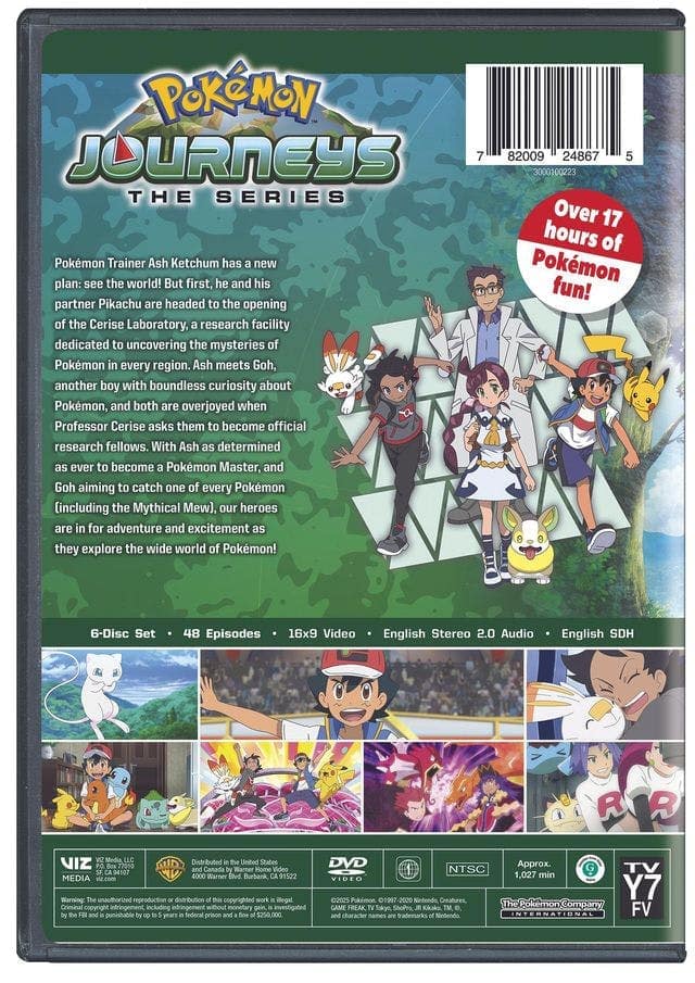 Pokemon The Series: Journeys DVD [Standard] - Best Buy