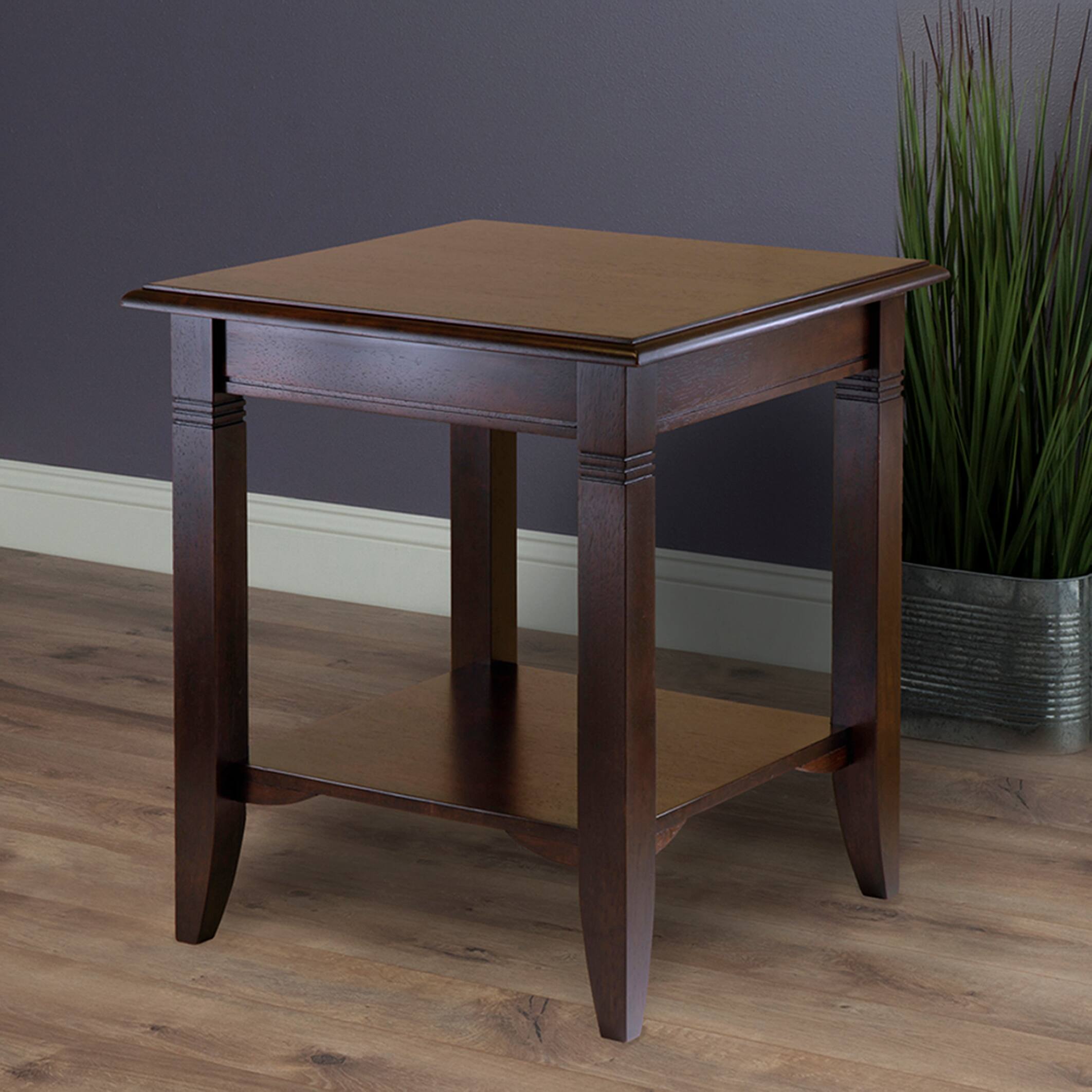 Alt View 4. Winsome Wood - Nolan Accent Table - Cappuccino.