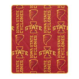 Pegasus - Iowa State Cyclones 50" x 60" Homefield Stacked Logos Ultra Soft Blanket - Multicolor