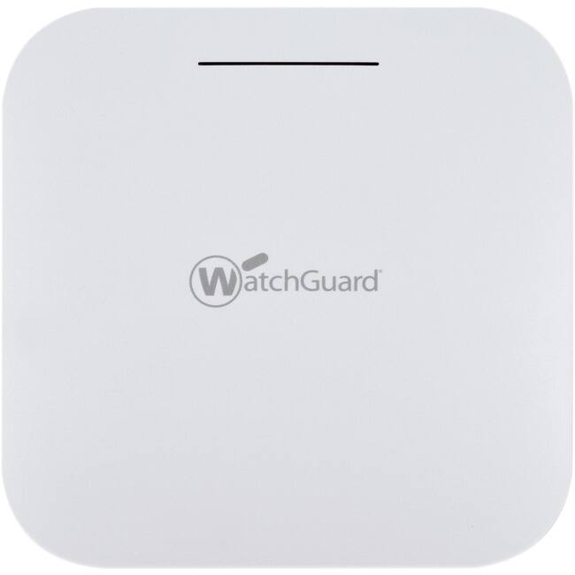 Front. WatchGuard - WatchGuard AP130 Dual Band 802.11ax 1.73 Gbit/s Wireless Access Point - Indoor - 2.40 GHz, 5 GHz - 4 x Internal - Black.