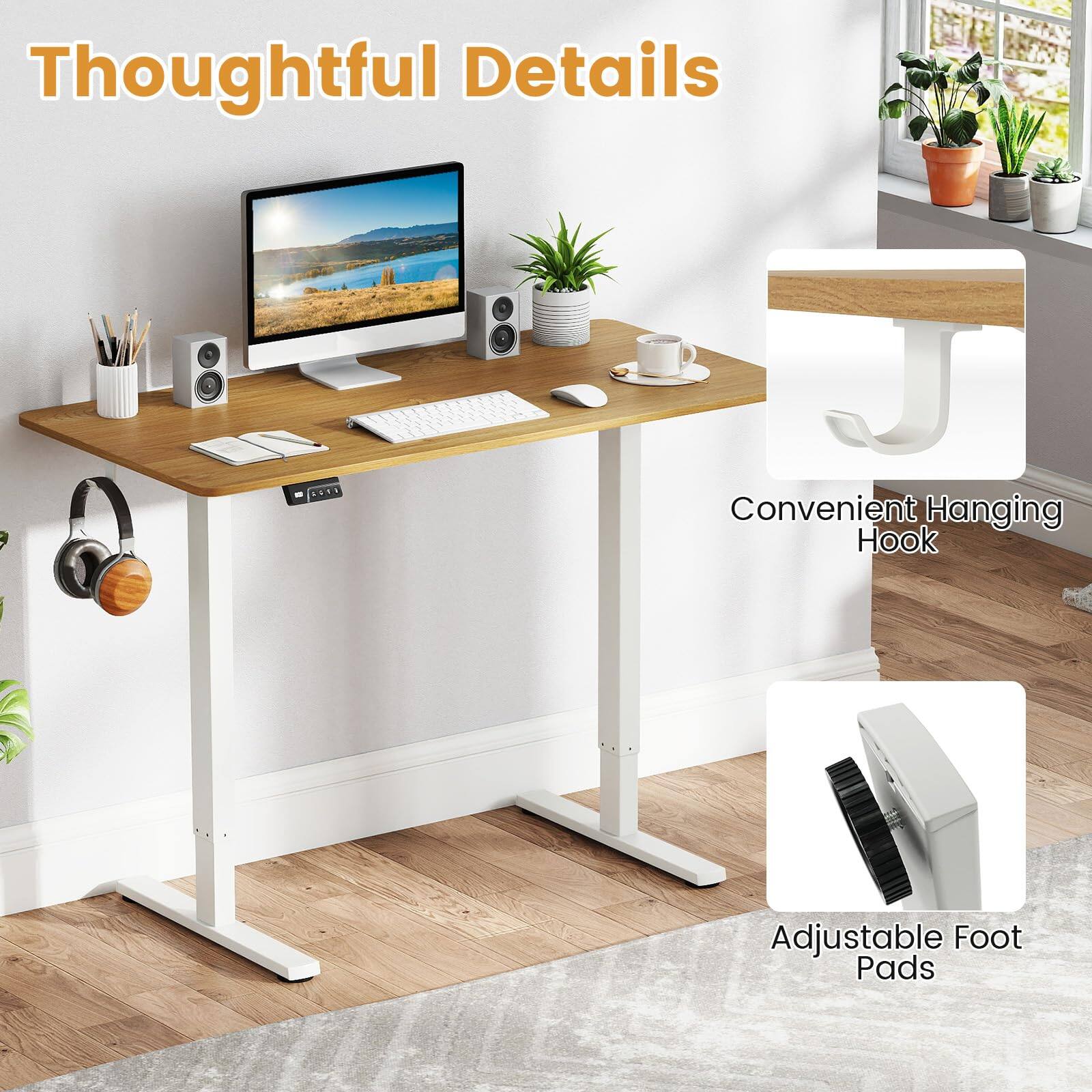 Thoughtful Details

Convenient Hanging Hook

Adjustable Foot Pads