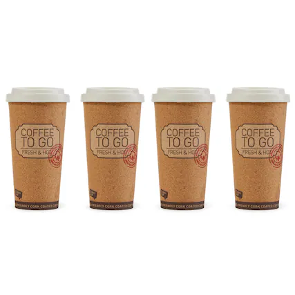 COFFEE TO GO
FRESH & HOT
COFFEE TO GO
FRESH & HOT
COFFEE TO GO
FRESH & HOT
COFFEE TO GO
FRESH & HOT
6
CR DE Cikws
SFRIENOLY
CORK COATED CUP
FRIENDLY CORK COATED CUP
FRIENDLY CORK COATED CUP
FRIENDLY CORK COATED CUP