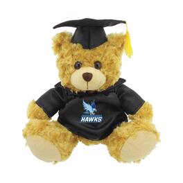 Jardine - RWU Hawks 12'' Graduation Plush Bear - Oatmeal