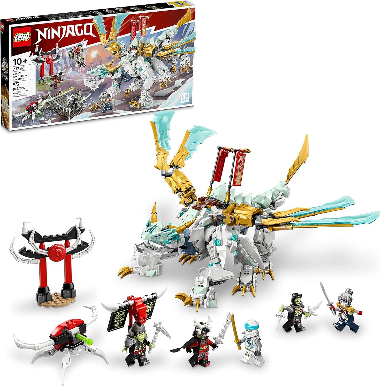 LEGO NINJAGO 10+ 71786 Ice Dragon 973 pcs/pzs