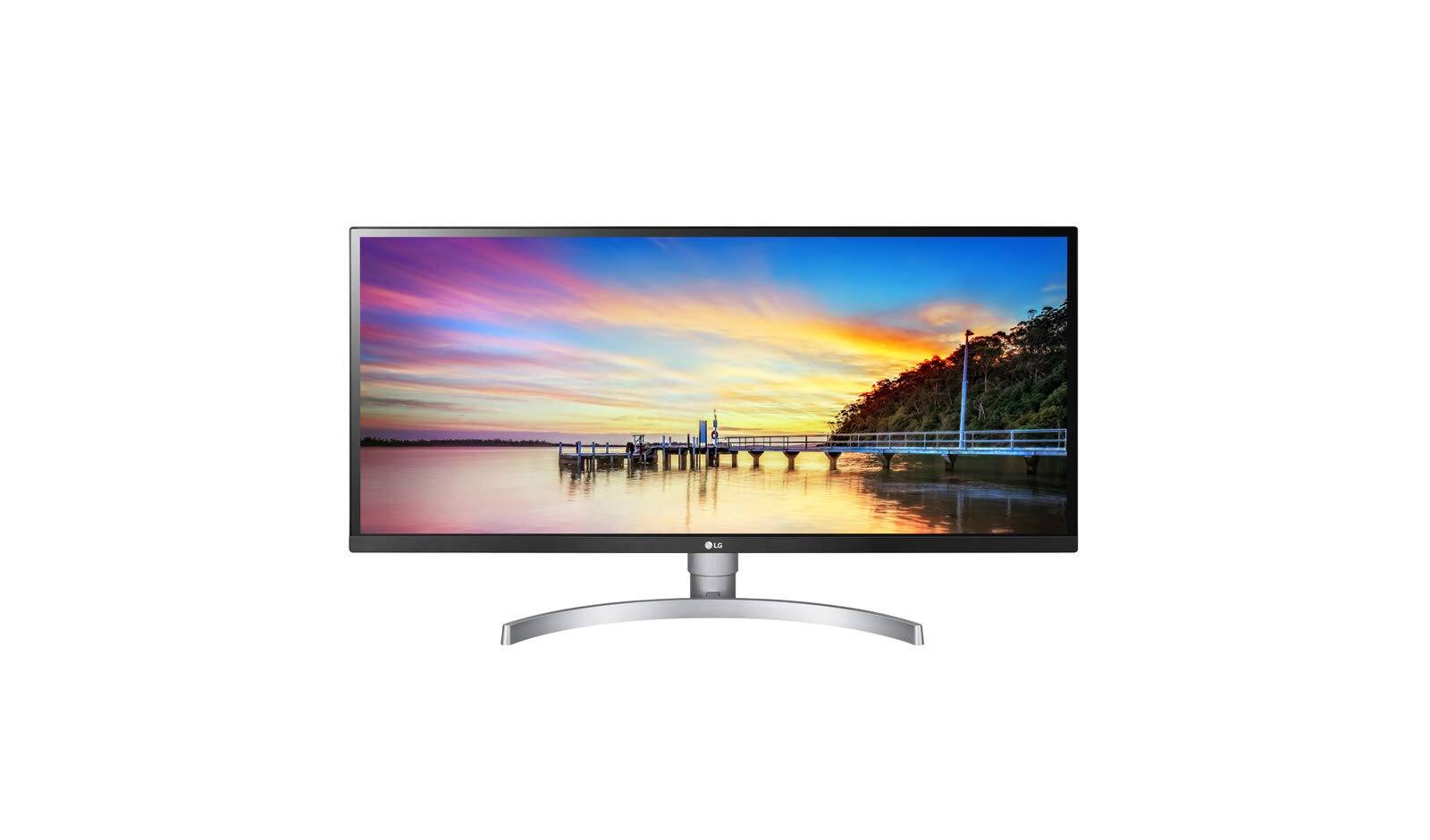 Alt View 2. LG - LG 34" Class 21:9 UltraWide Full HD IPS LED Monitor with HDR 10 (34" Diagonal) + Cleaning Kit + 2 Year Extended Warranty - Monitor.