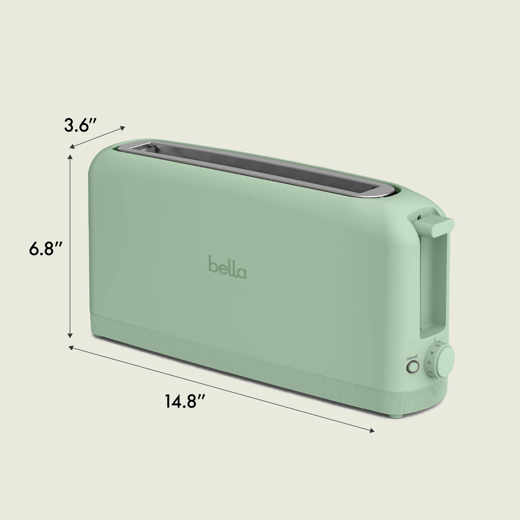 bella, 3.6", 6.8", 14.8"