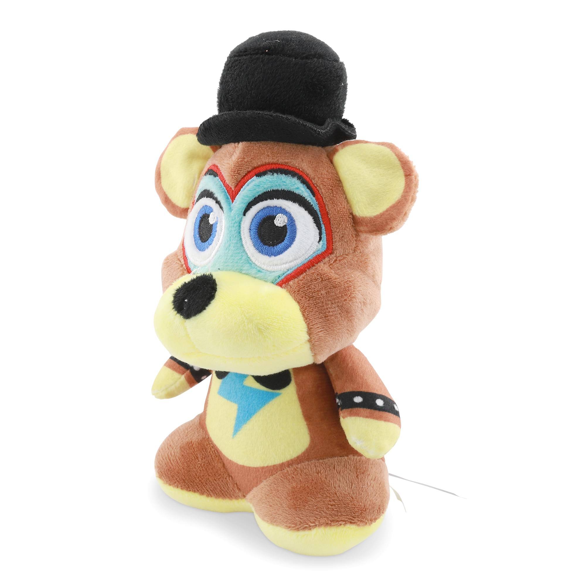 Alt View 10. Johnny's Toys - Five Nights At Freddy's Security Breach 7 Inch Plush | Glamrock Freddy - Multi-Color.