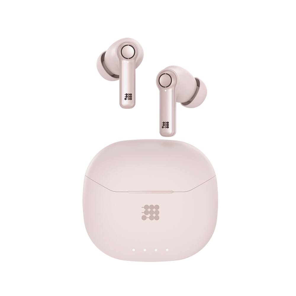 Front. Cubitt - Power Earbuds Pro ANC, 30H Playtime, BT 6.0, Deep Bass Rose Gold.