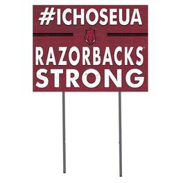 Jardine - Arkansas Razorbacks 18'' x 24'' I Chose Lawn Sign - Red