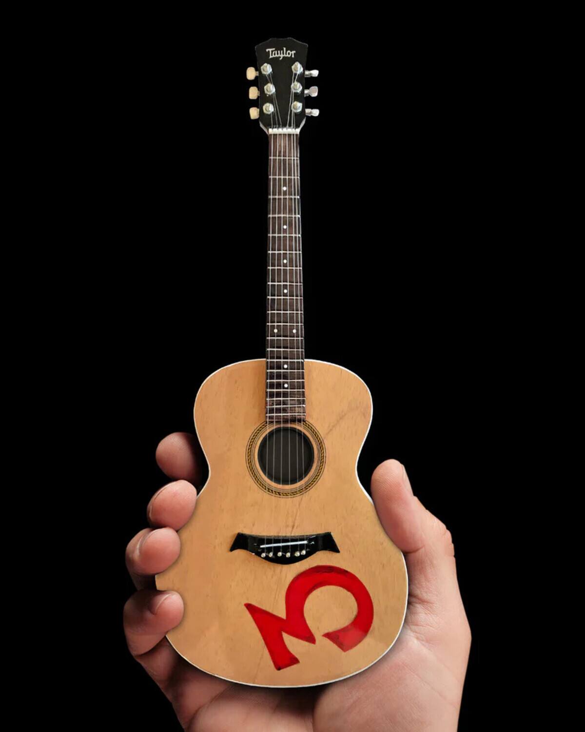 Alt View 1. Axe Heaven - Third Eye Blind - Axe Heaven Third Eye Blind Stephan Jenkins Miniature Acoustic Guitar Model SJ-239  - COLLECTIBLES - Multicolor.