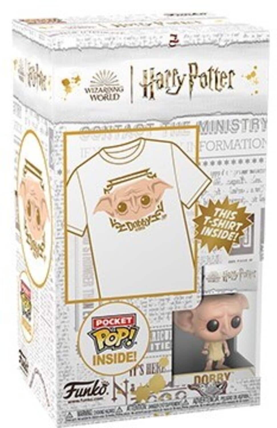 FUNKO POCKET POP! & TEE: Harry Potter - Dobby- L(KD) - APPAREL - Multicolor