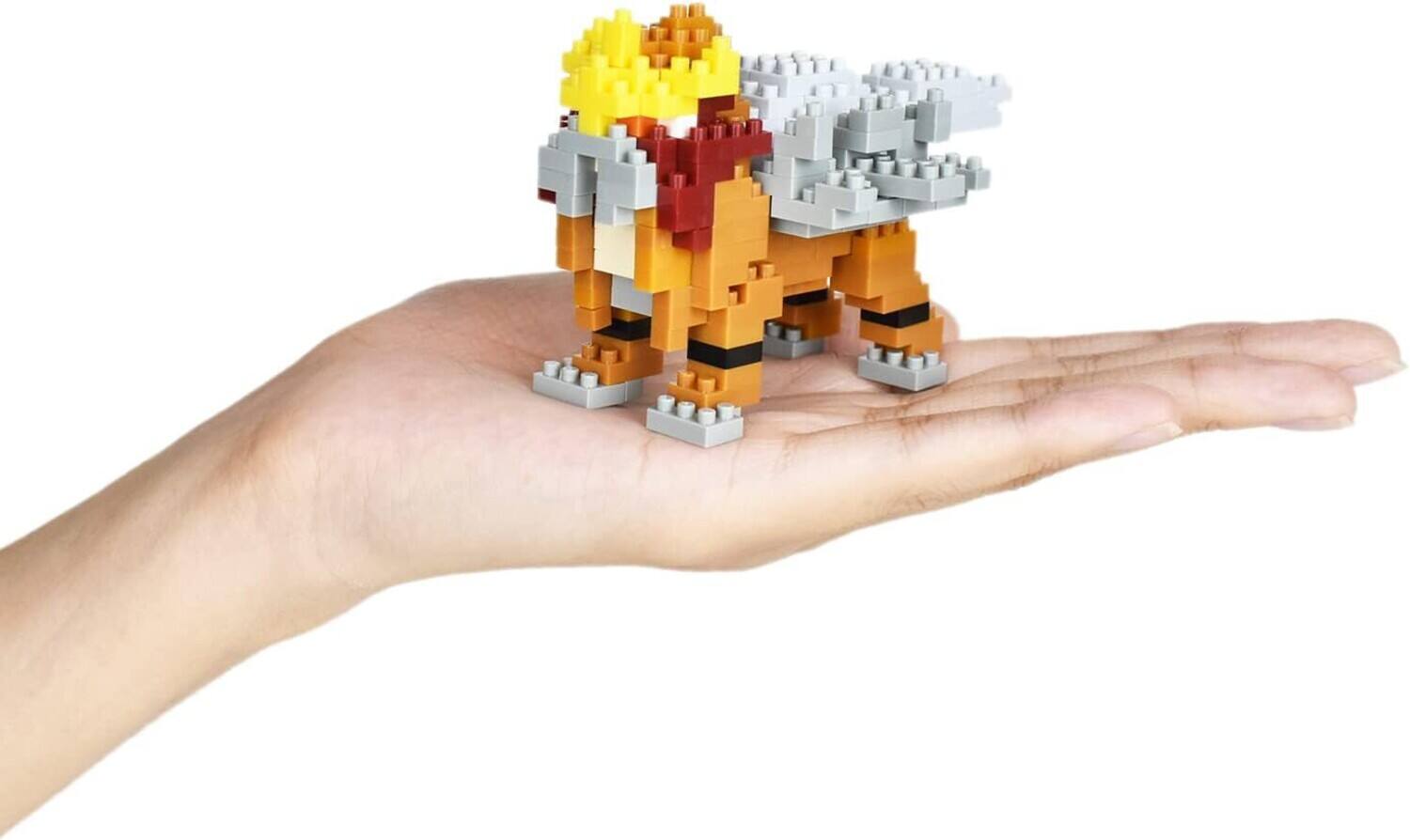 Alt View 2. Nanoblock - Nanoblock - Pokemon Series - Entei Building Kit.
