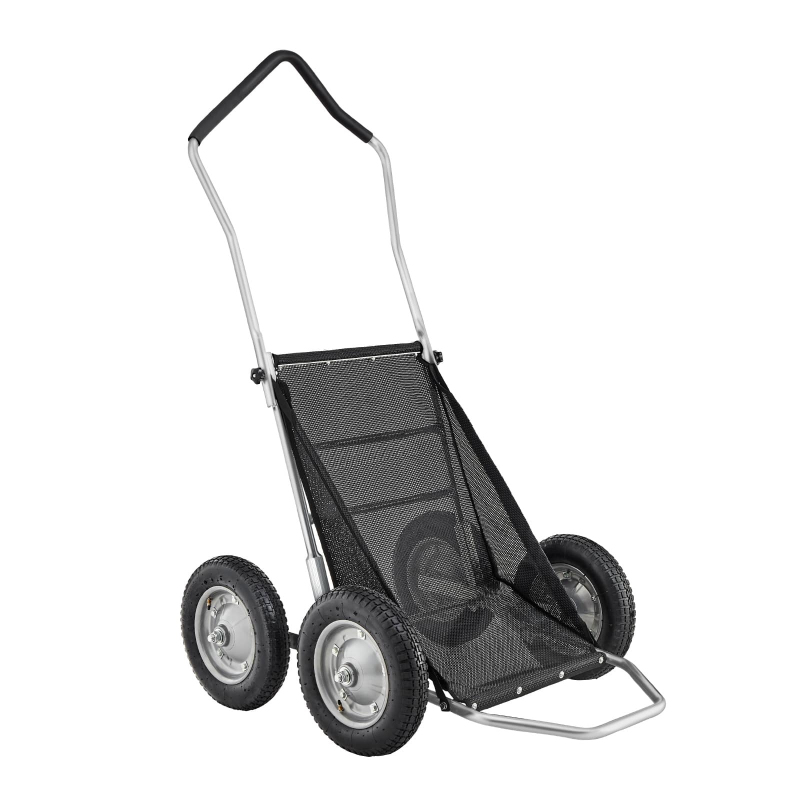 VEVOR - Game Carts for Hunting, 500LBS Deer Cart Game Hauler, Heavy-Duty Crawler Cart, All-Terrain Folding Deer Hauling Cart - Black