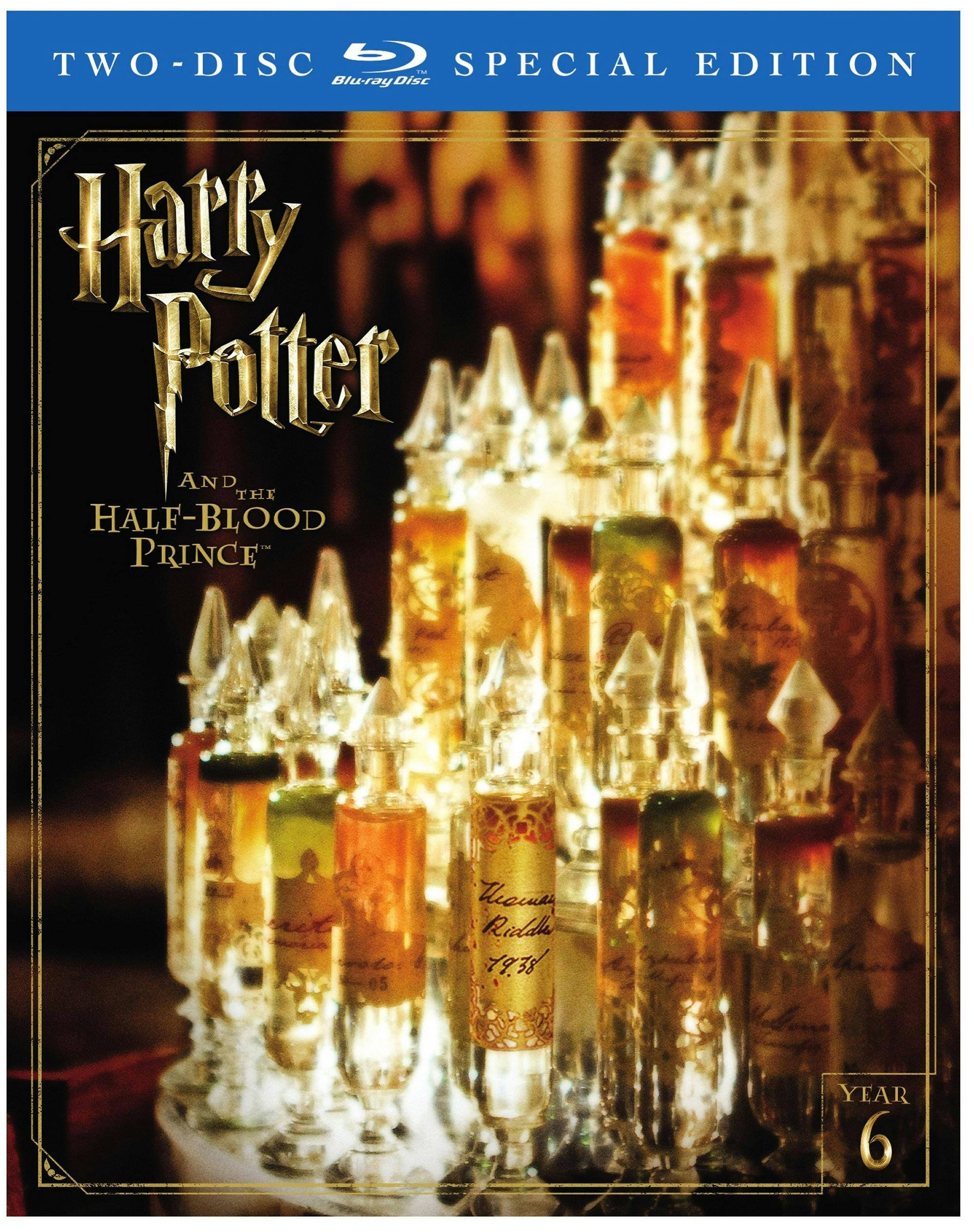 Front. Harry Potter and the Half-Blood Prince (Blu-ray 2-Disc Collector's Edition) [Blu-ray].