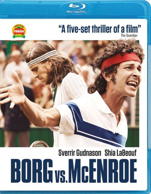 Front Standard. Borg Vs. McEnroe [Blu-ray] [2017].