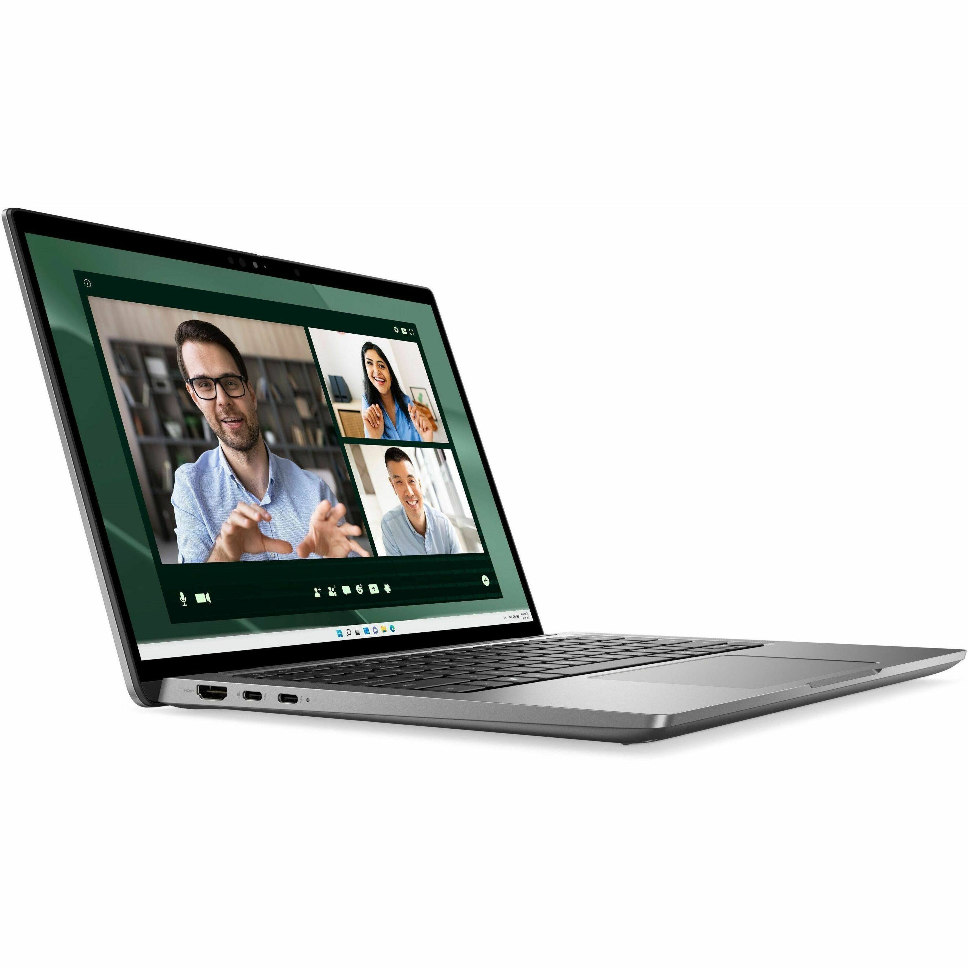 Alt View 24. Dell - Latitude 7000 13.3" Laptop - Intel Core Ultra 7 with 16GB Memory - 512 GB SSD - Titan Gray, Gray.
