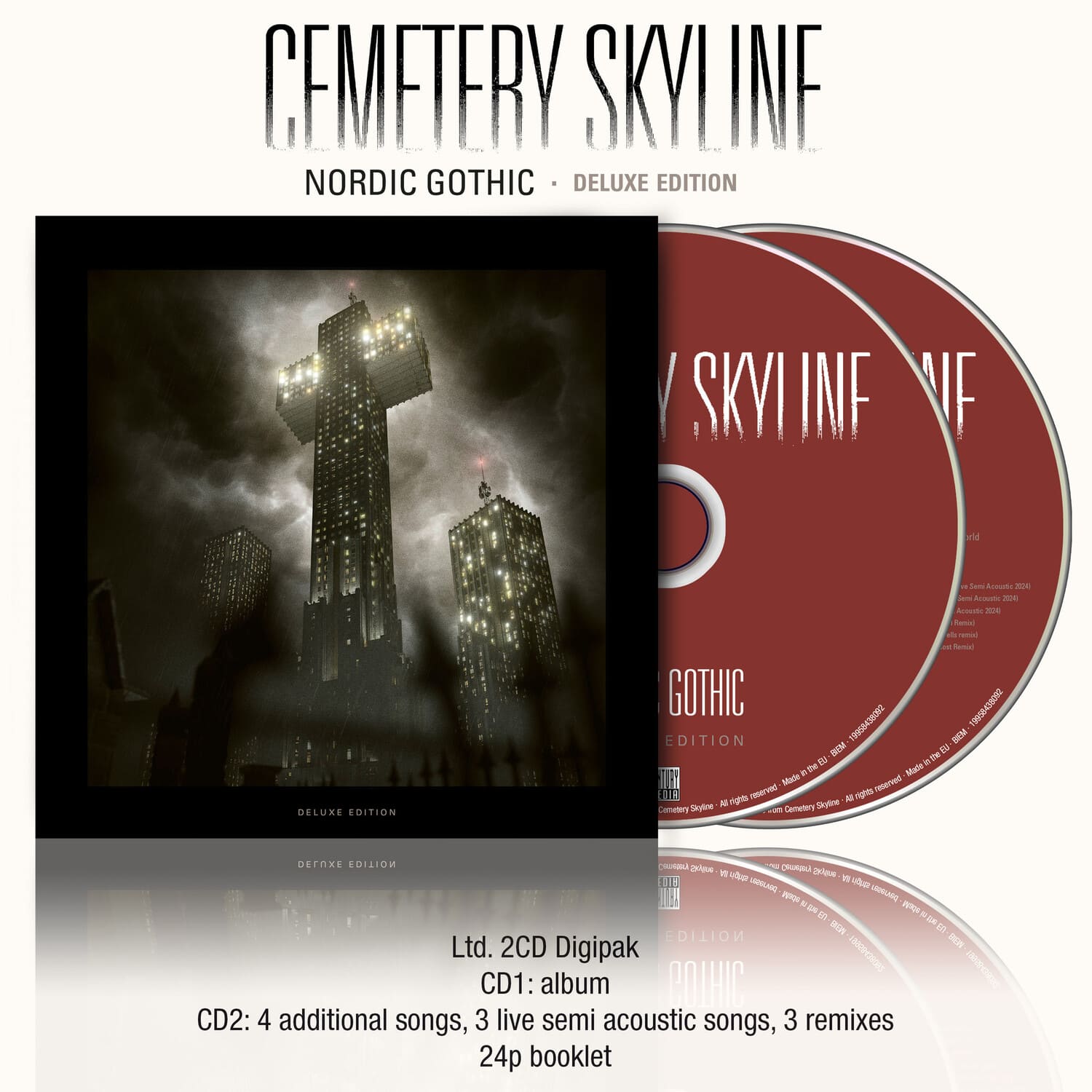 Cemetery Skyline - Nordic Gothic   - COMPACT DISCS [CD]