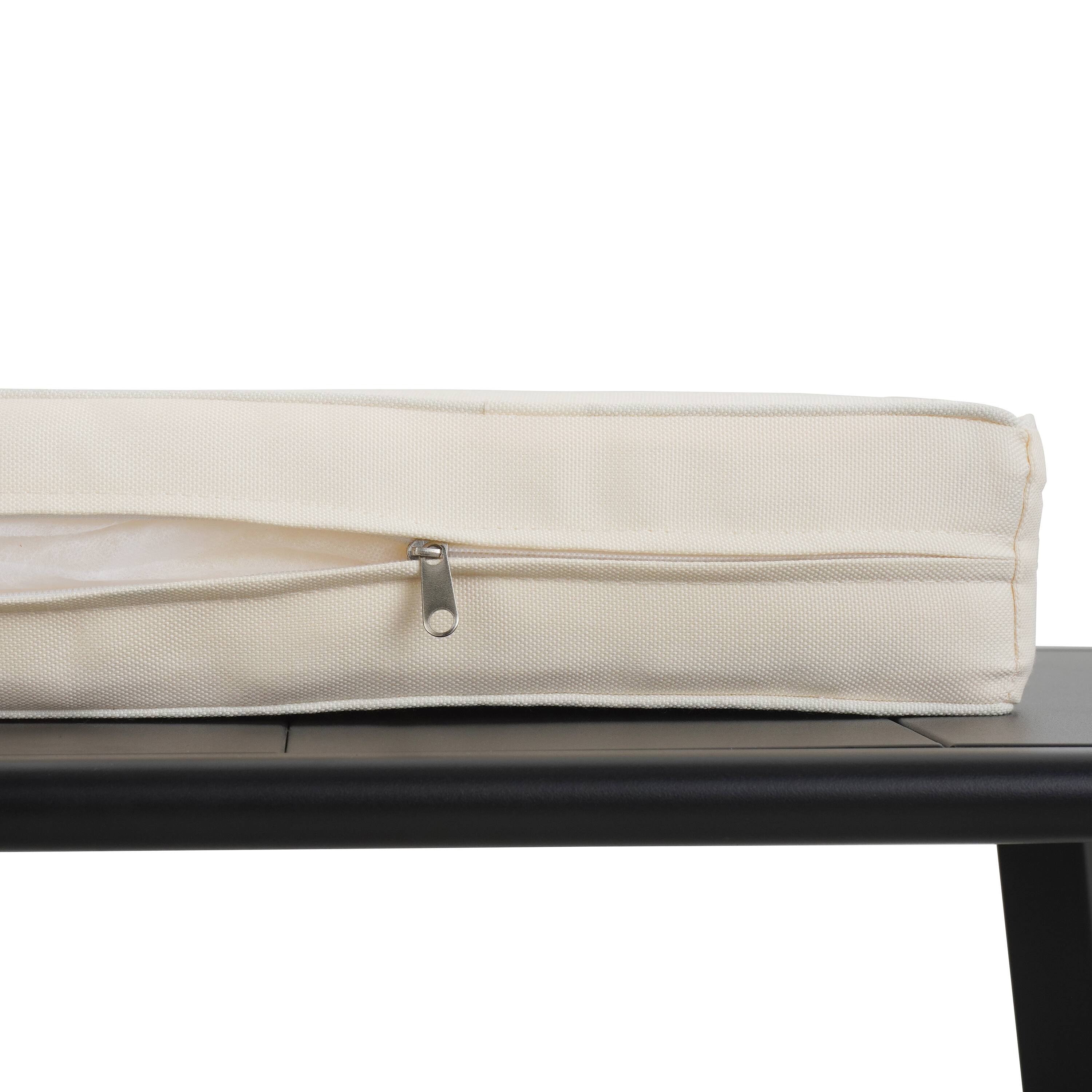 Alt View 8. Mondawe - 4-Piece Durable and Comfortable Outdoor Seating Set - Beige.