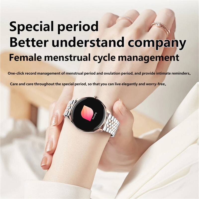 Special period  
Better understand company  
Female menstrual cycle management  

One-click record management of menstrual period and ovulation period, and provide intimate reminders.  
Care and care throughout the special period, so that you can live elegantly and worry-free.