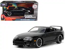 1995 Toyota Supra Black "Fast & Furious" Movie 1/32 Diecast Model Car by Jada
