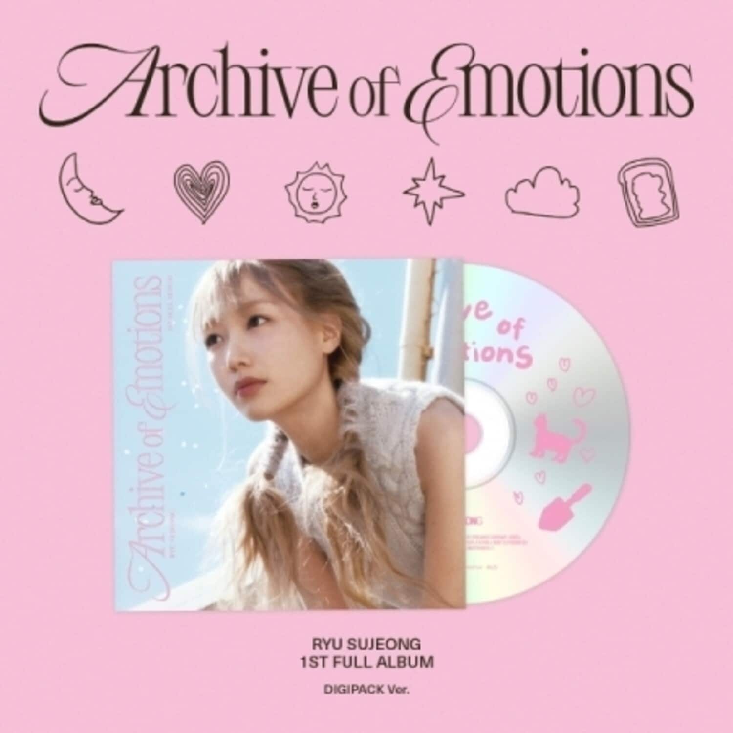 Ryu Su Jeong - Archive Of Emotions - Digipack Version - incl. 120pg Booklet, Polaroid Photocard + - COMPACT DISCS [CD]