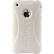 Back Standard. Otterbox - Impact Cell Phone Skin - White.