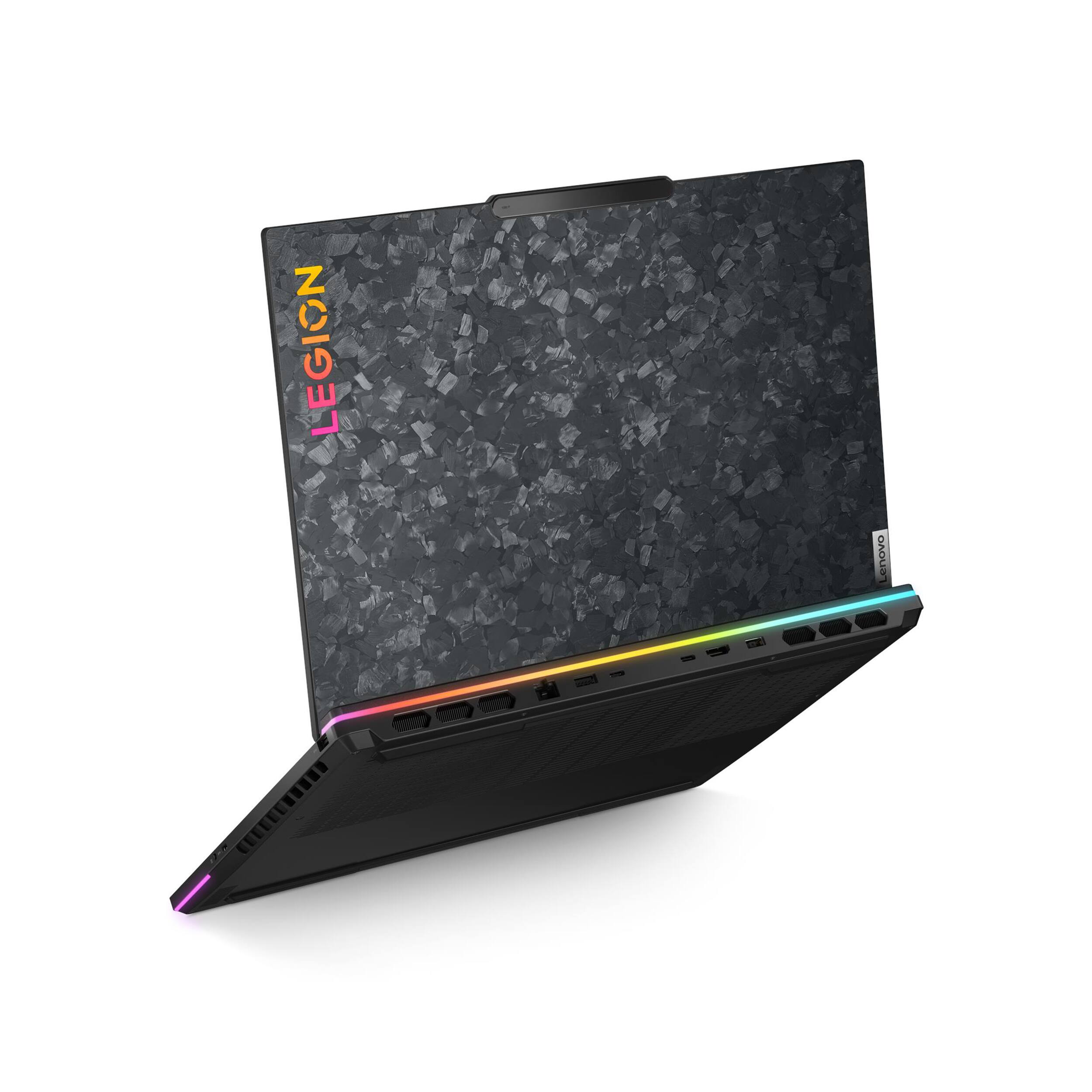 Alt View 3. Lenovo - Lenovo Legion 9i 16" 165Hz 3.2K Gaming Laptop,Intel i9-14900HX,64GB RAM,4TB,GeForce RTX 4090,Backlit,Win 11,Black - Black.