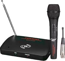 PYLE® - PylePro Microphone - Black - Larger Front