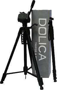Front Standard. Dolica - ST Series 65" Tripod with 68" Ball-Head Monopod.