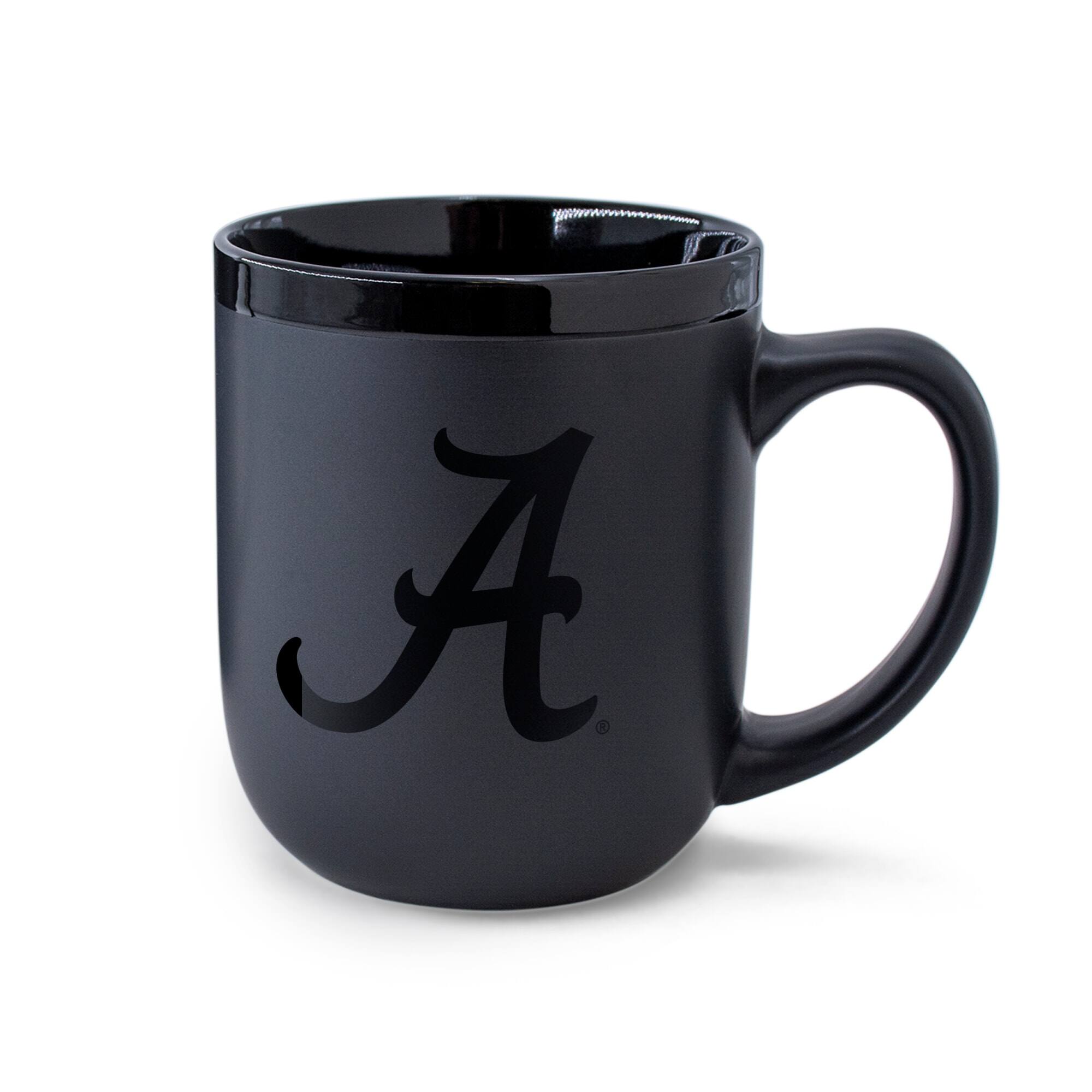 Alt View 1. WinCraft - Alabama Crimson Tide 17oz. Ceramic Mug - Black.