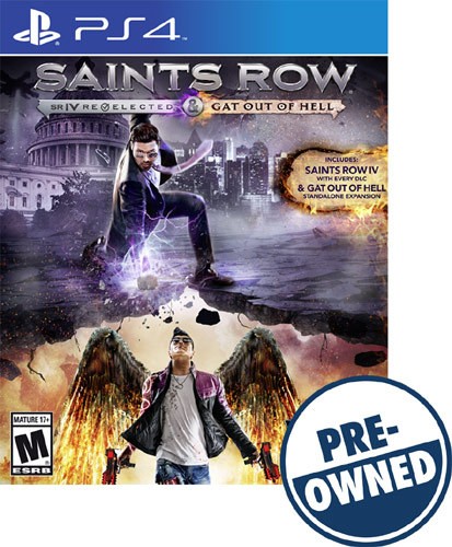 protestantiske Rodeo antydning Saints Row IV: Re-Elected + GAT Out of Hell PRE-OWNED PREOWNED - Best Buy