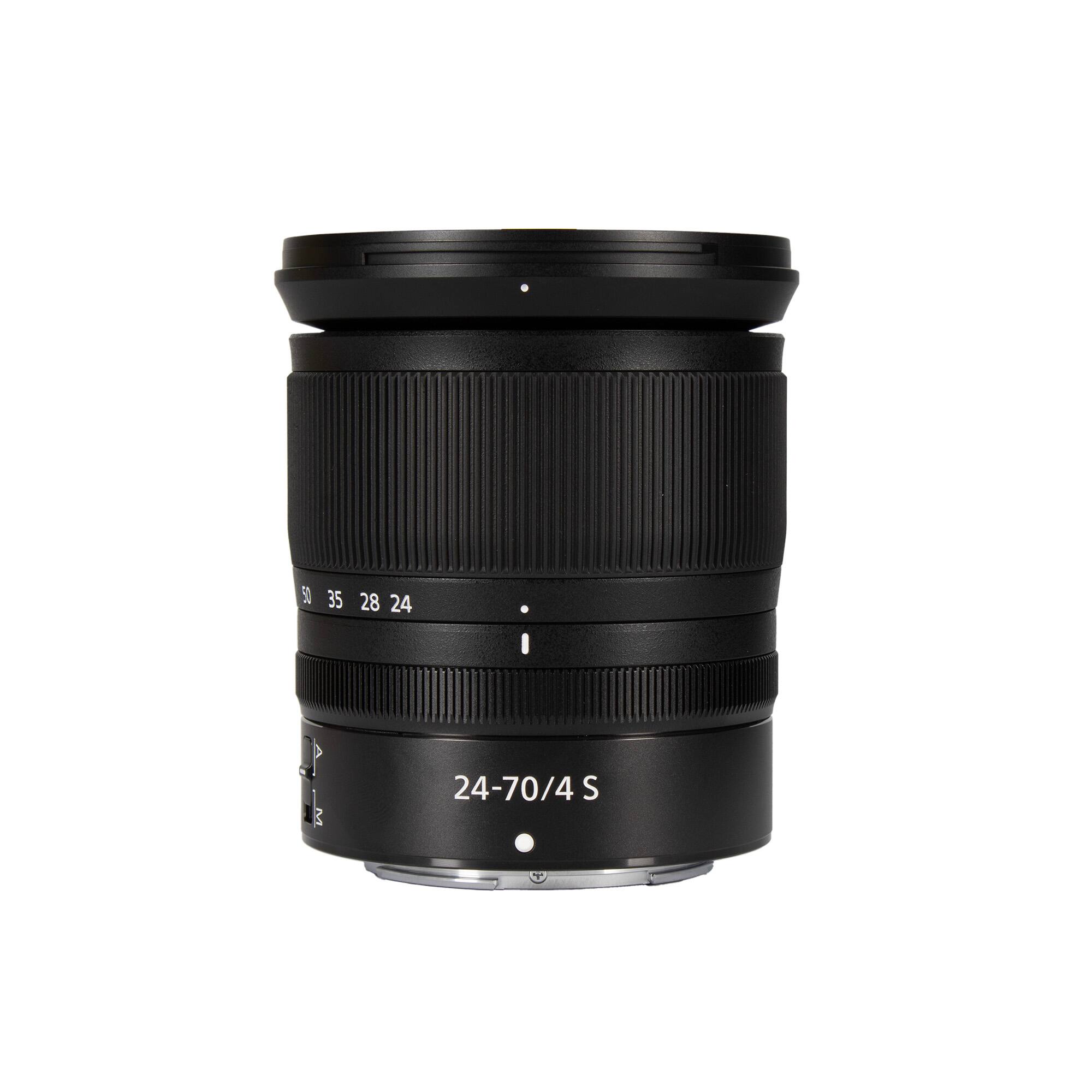 Back. Nikon - Nikon Zf Mirrorless Camera Silver +24-70mm f/4 S Lens 24.5MP 4K Bundle - Silver.