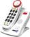 Front Standard. Fanstel - EzPro Cordless Amplified Phone - White.
