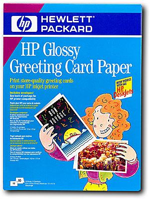 HP C6044A 10 Count Glossy Greeting Card Sheets Envelopes for sale online 