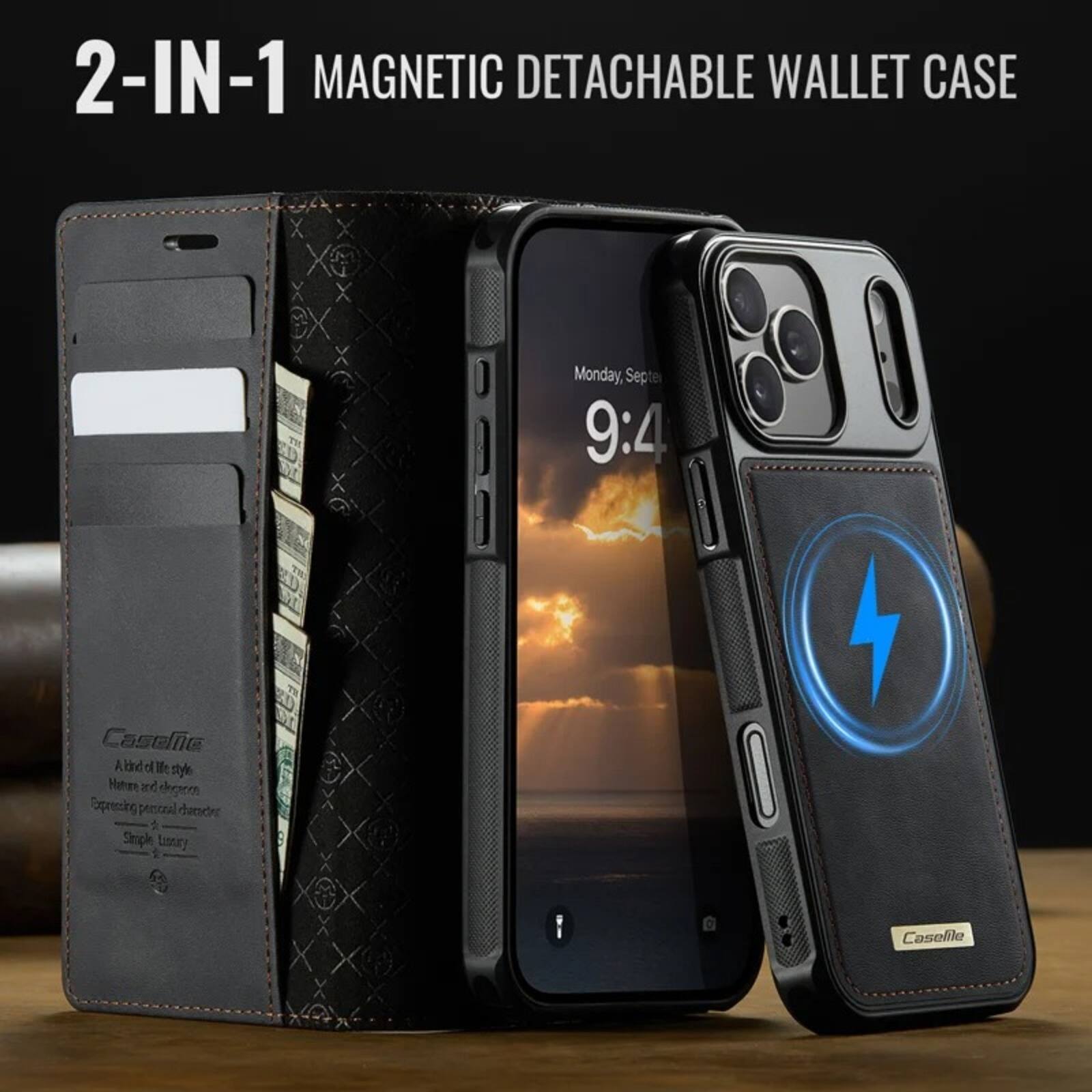 2-IN-1 MAGNETIC DETACHABLE WALLET CASE

Monday, September 9:4

Caseo Athedel Me tyle Nature bys chocol Expressing personal chander Simple tronny

Caselle