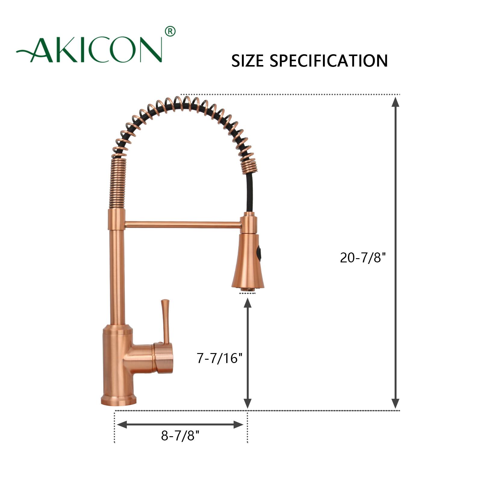 AKICON SIZE SPECIFICATION  
20-7/8"  
7-7/16"  
8-7/8"