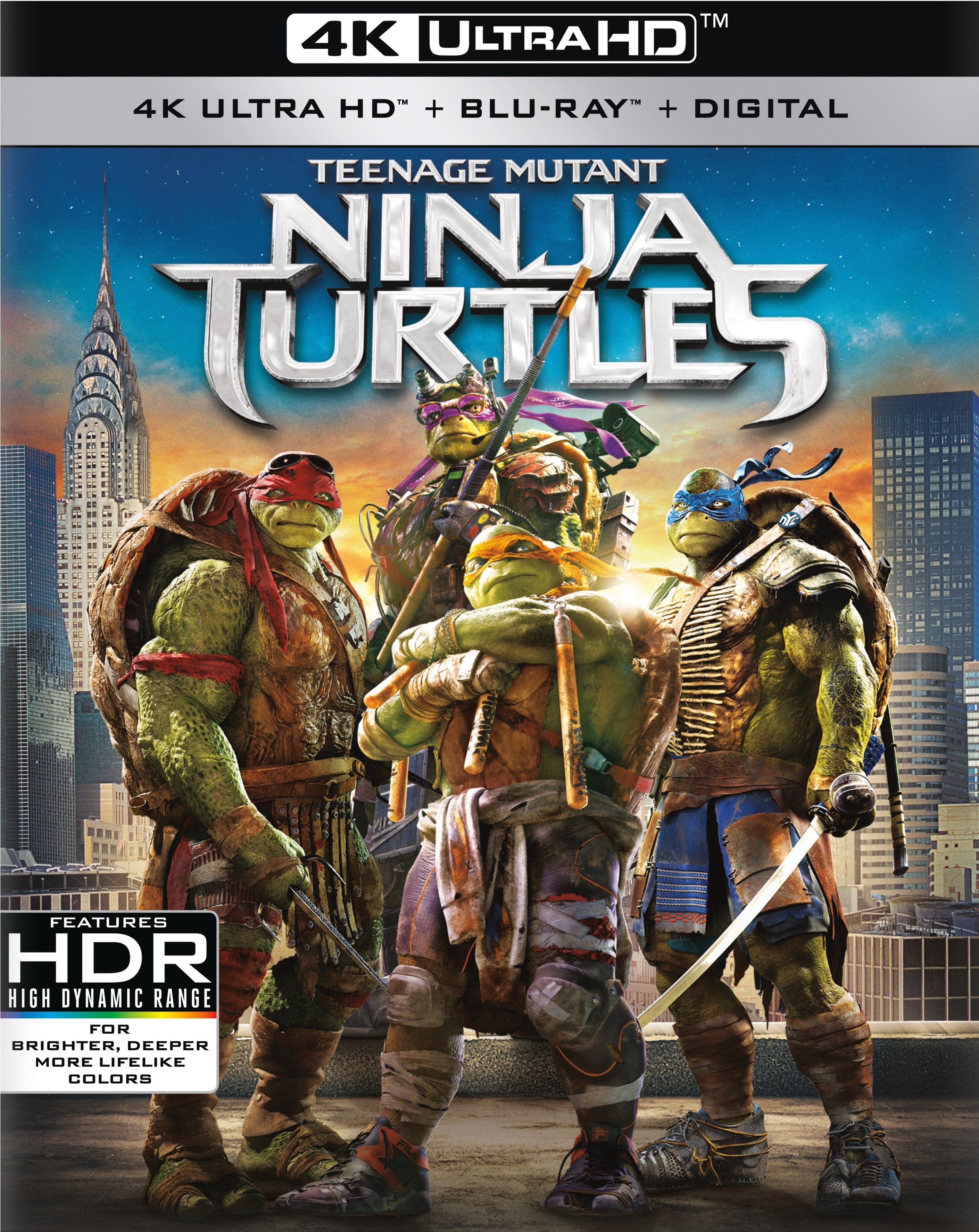 Best Buy: Teenage Mutant Ninja Turtles [4K Ultra HD Blu-ray/Blu