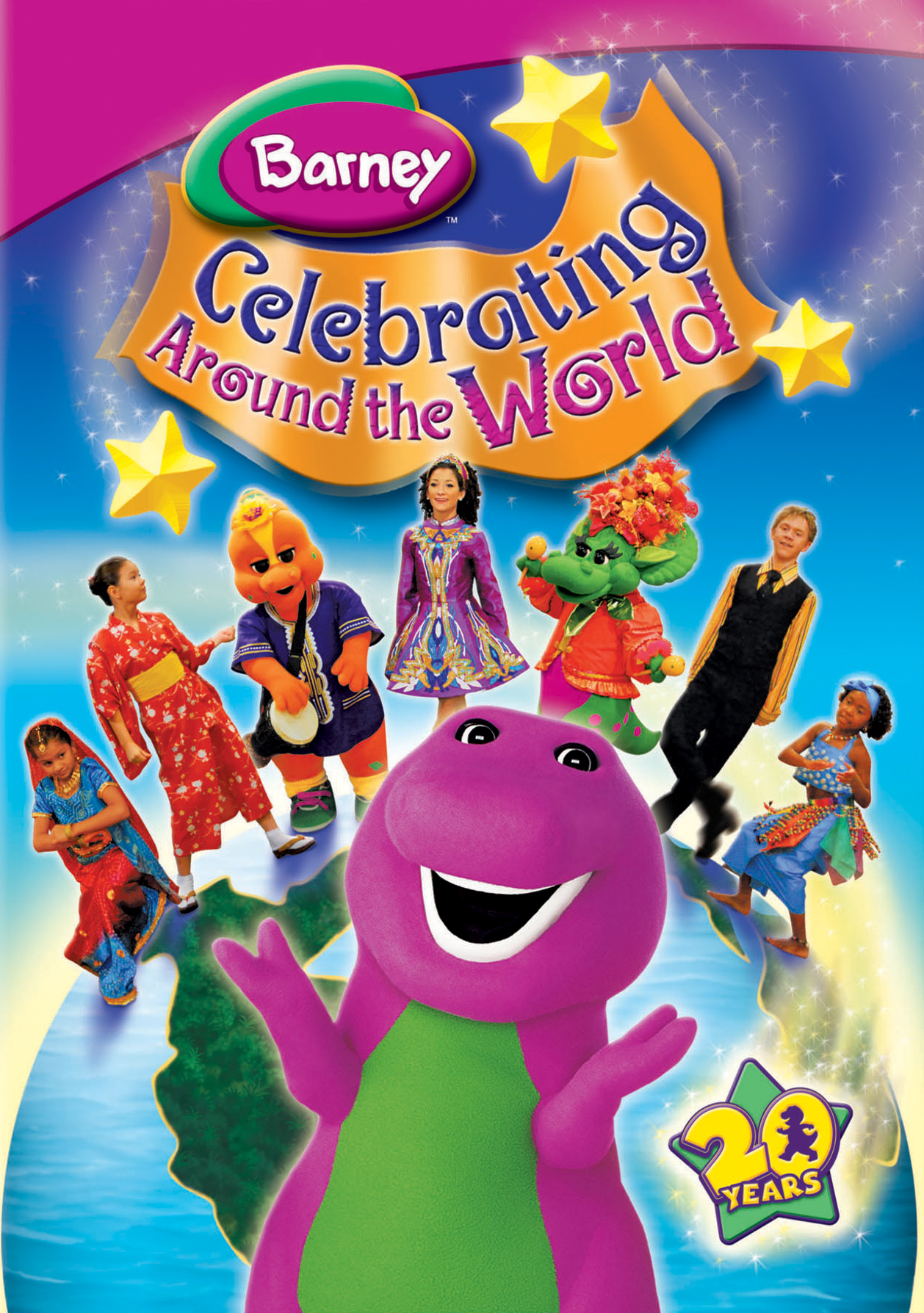 Barney Celebrating Around The World Dvd Best Buy
