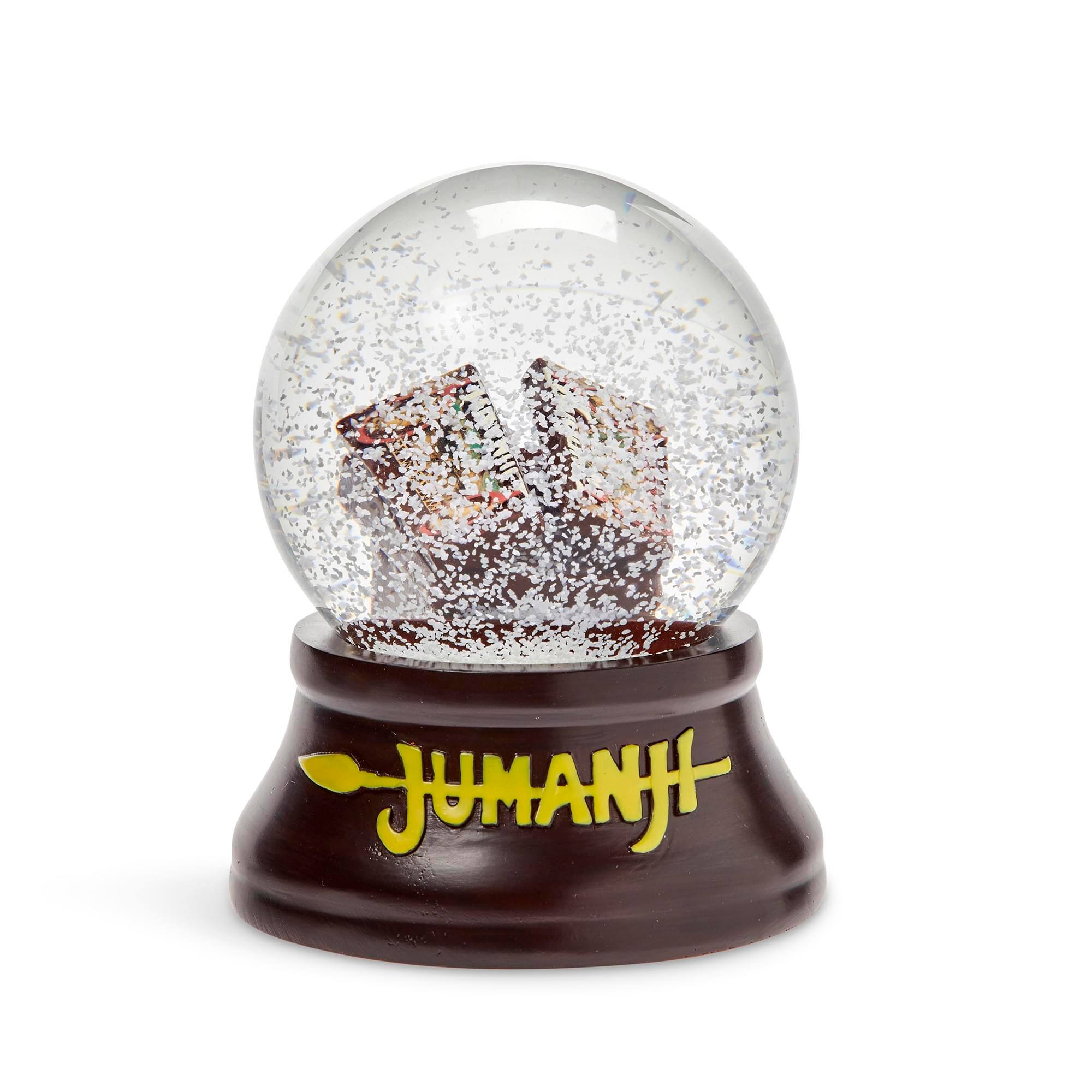 Alt View 1. Surreal Entertainment - Jumanji Classic Board Game Collectible Snow Globe Gift | Measures 5 x 4 Inches - Brown.