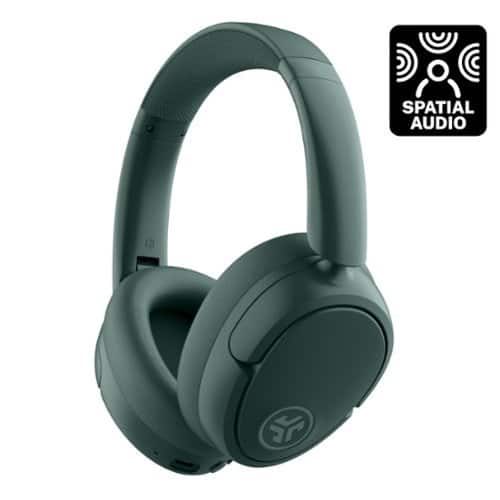 JLab - JBuds Lux ANC Wireless Bluetooth Over-Ear Headphones with Active Noise Cancelling, Spatial Audio & 70+ Hour Battery - Sage