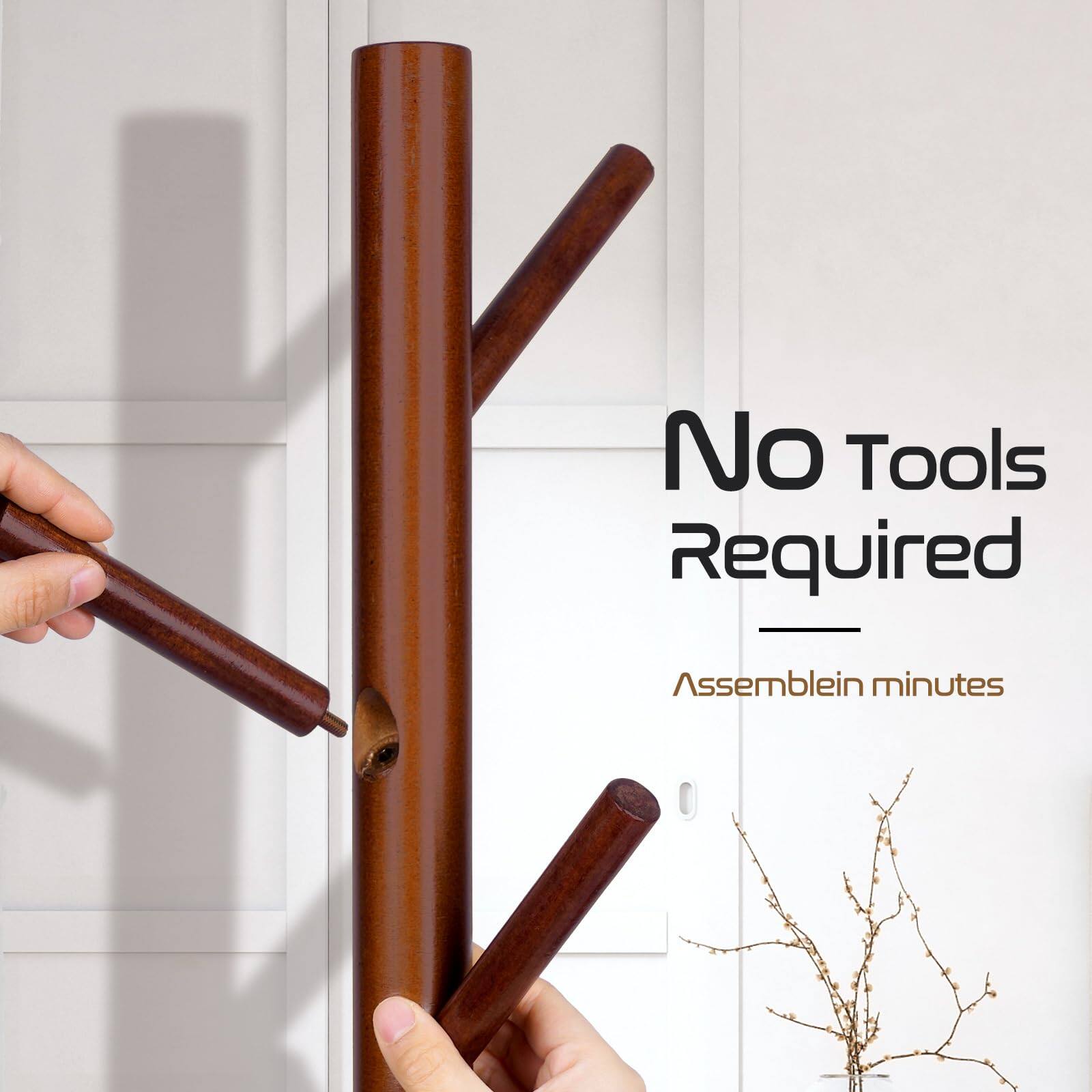 No Tools Required  
Assemble in minutes